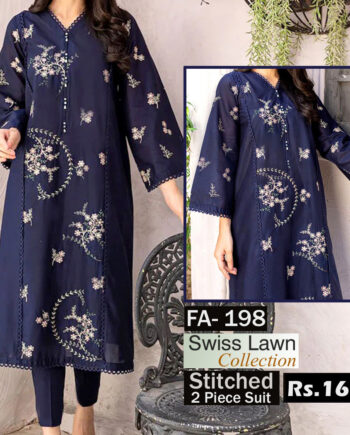 STITCHED 2 piece DRESS FA- 198