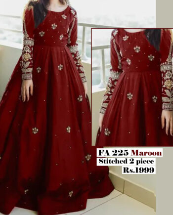 STITCHED 2 piece DRESS WA 225 M