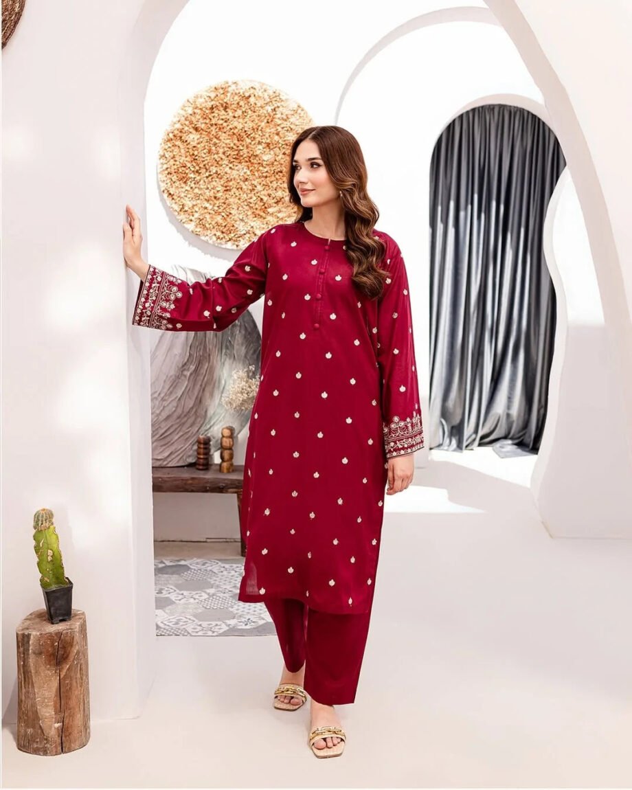 STITCHED 2 piece DRESS FA- 229