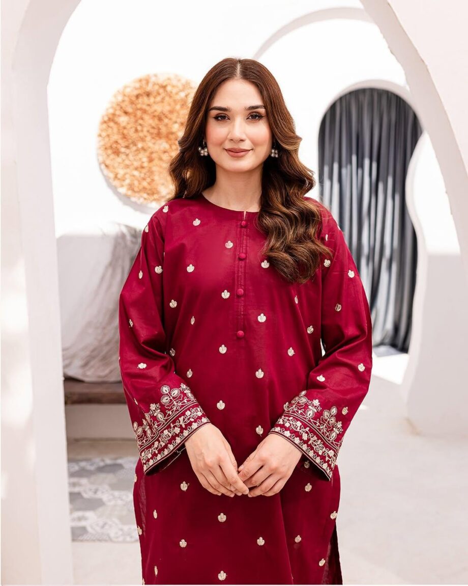 STITCHED 2 piece DRESS FA- 229